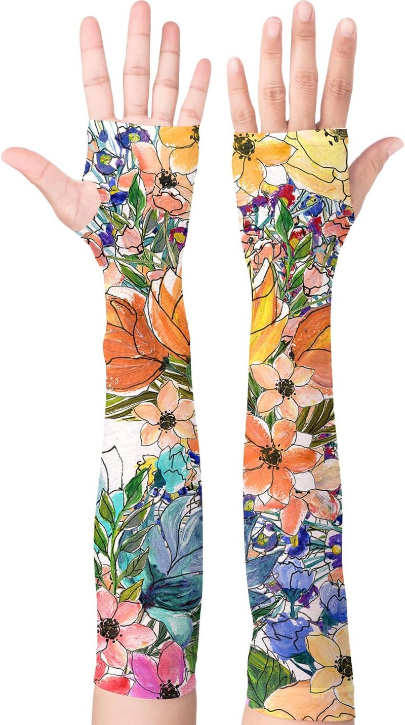YPHCDO Store Gardening Sleeves for Women Farm Sun Protection Thorn Proof Cooling Arm Sleeves to Cover Arms for Garden Sports - Image 1